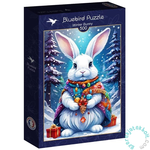 Bluebird 500 db-os puzzle - Winter Bunny (90805)
