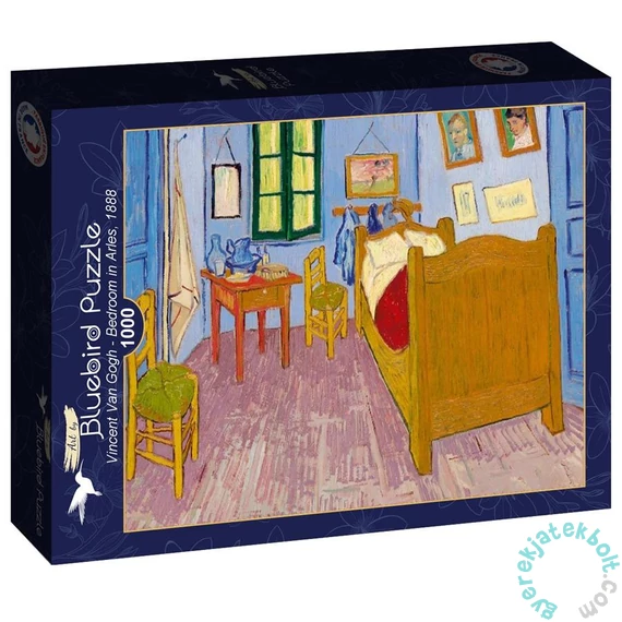 Bluebird 1000 db-os puzzle - Bedroom in Arles, Vincent Van Gogh, 1888 (60206)