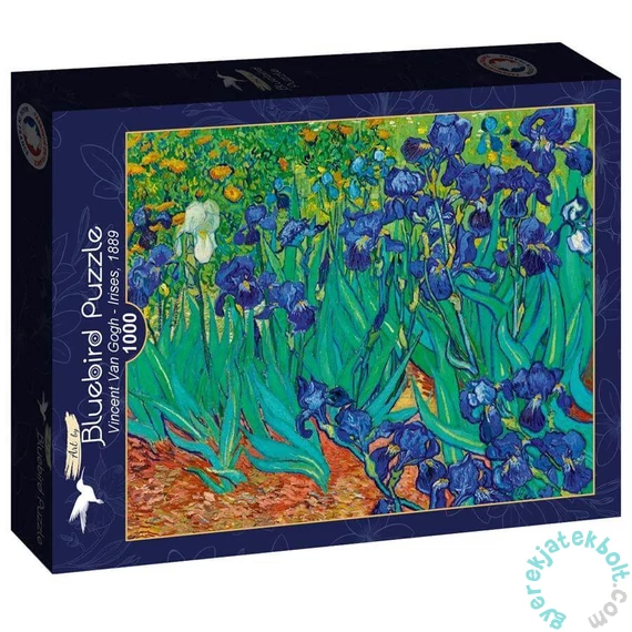 Bluebird 1000 db-os puzzle - Irises, Vincent Van Gogh, 1889 (60208)