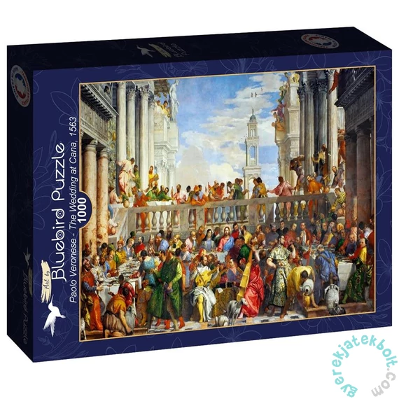 Bluebird 1000 db-os puzzle - The Wedding at Cana, Paolo Veronese, 1563 (60212)