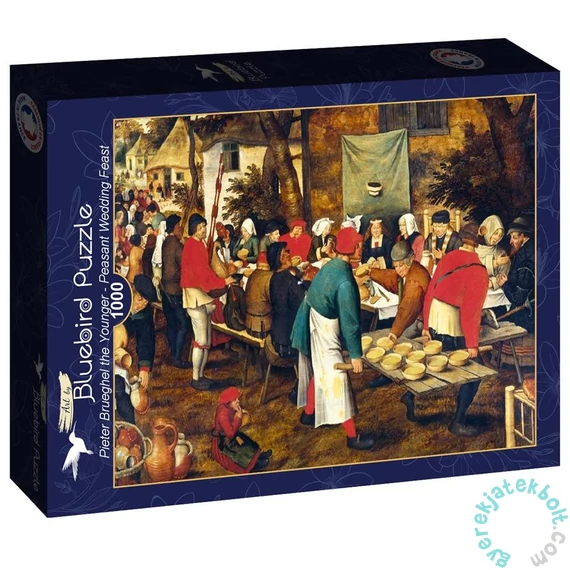 Bluebird 1000 db-os puzzle - Peasant Wedding Feast, Pieter Brueghel the Younger (60224)