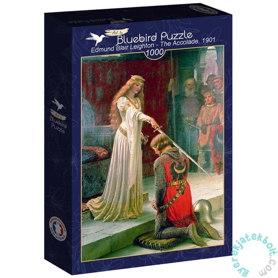 Bluebird 1000 db-os puzzle - The Accolade, Edmund Blair Leighton, 1901 (60265)