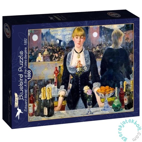 Bluebird 1000 db-os puzzle - A Bar at the Folies-Bergère, Édouard Manet, 1882 (60272)
