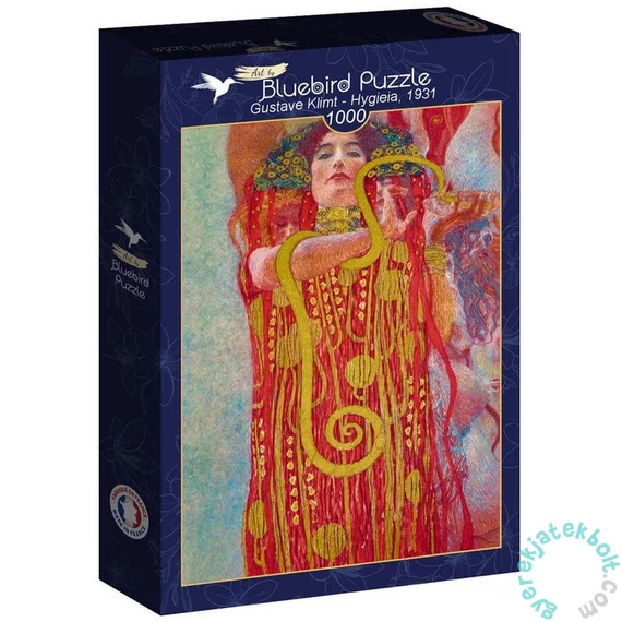 Bluebird 1000 db-os puzzle - Hygieia, Gustave Klimt , 1931 (60278)