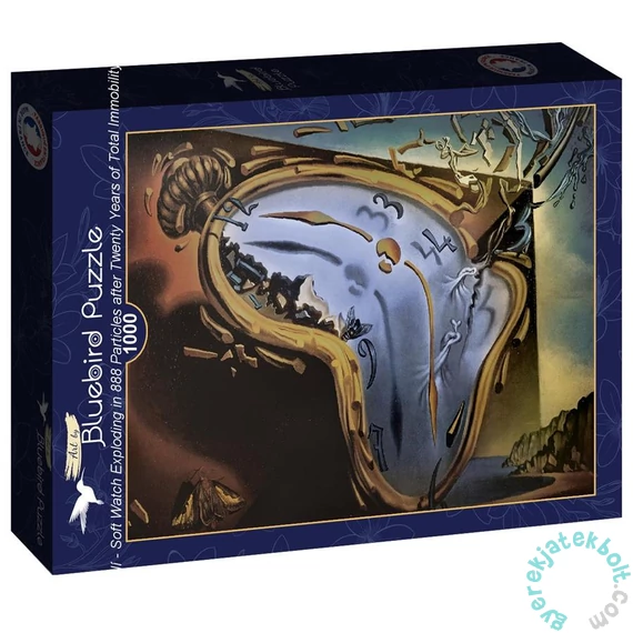 Bluebird 1000 db-os puzzle - Soft Watch Exploding in 888 Particles after Twenty Years of Total Immobility, Salvador Dalí, c.1954 (60326)
