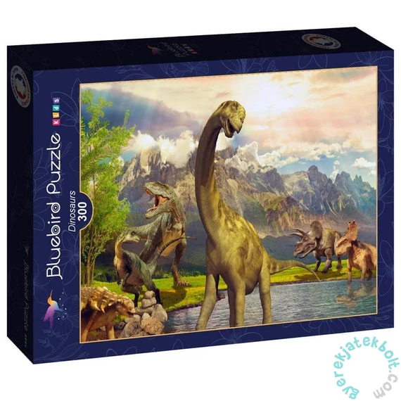 Bluebird 300 db-os puzzle - Dinosaurs (90084)