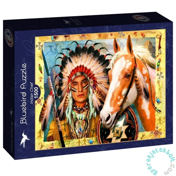 Bluebird 1500 db-os puzzle - Indian Chief (90883)