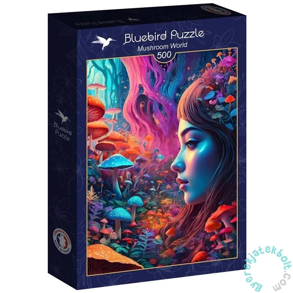 Bluebird 500 db-os puzzle - Mushroom World (90955)