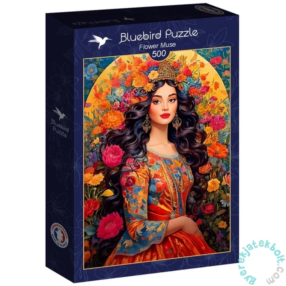 Bluebird 500 db-os puzzle - Flower Muse (91010)