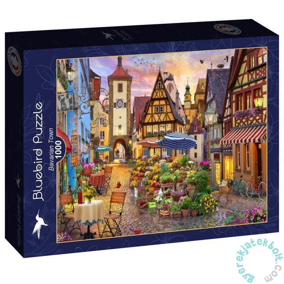 Bluebird 1000 db-os puzzle - Bavarian Town (91011)