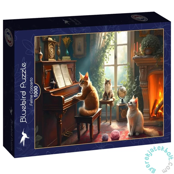 Bluebird 1000 db-os puzzle - Feline Concerto (91015)