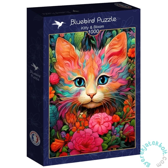 Bluebird 1000 db-os puzzle - Kitty & Bloom (91019)