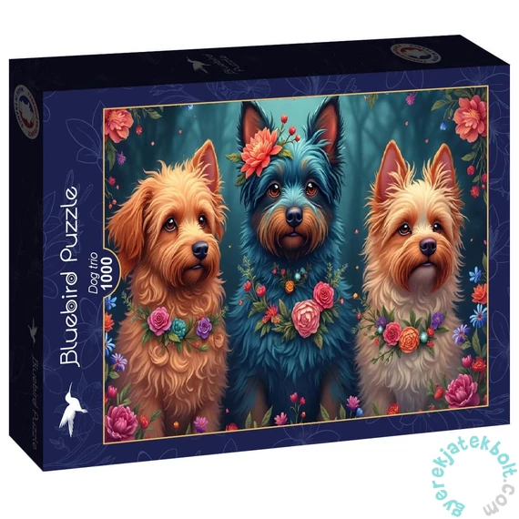 Bluebird 1000 db-os puzzle - Dog trio (91021)