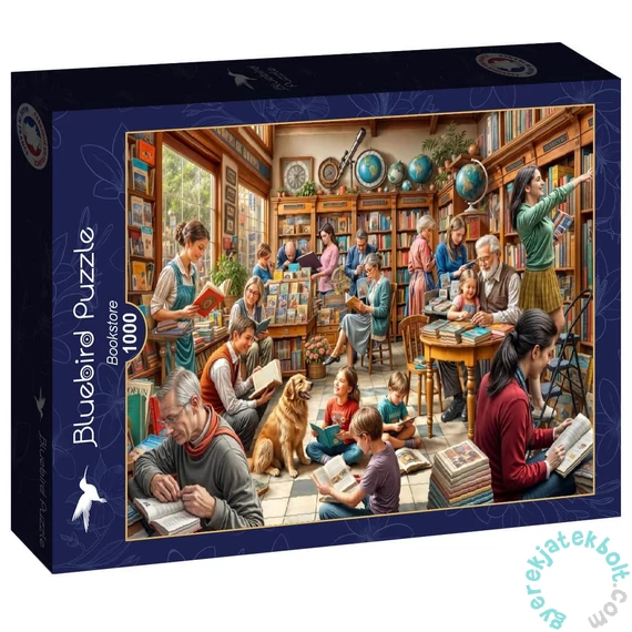 Bluebird 1000 db-os puzzle - Bookstore (91032)