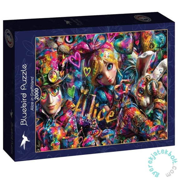 Bluebird 2000 db-os puzzle - Alice in Graffitiland (91057)