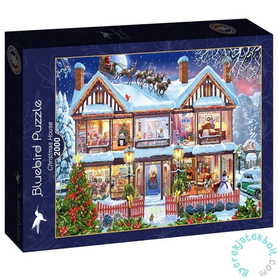 Bluebird 2000 db-os puzzle - Christmas House (91096)