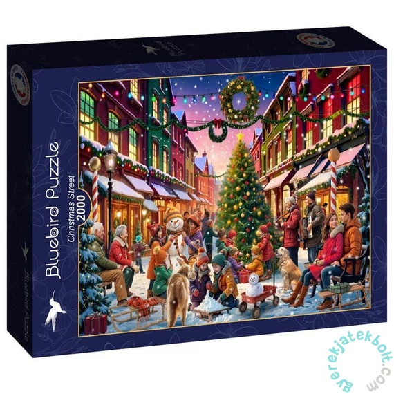 Bluebird 2000 db-os puzzle - Christmas Street (91098)