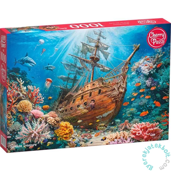 CherryPazzi 1000 db-os puzzle - Sunken Treasure (30820)