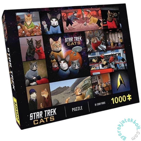 Chronicle Books 1000 db-os puzzle - Star Trek Cats (12227)