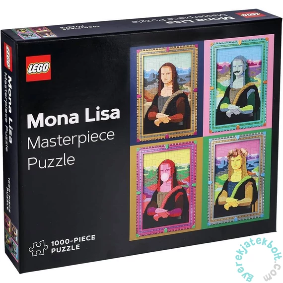 Chronicle Books 1000 db-os puzzle - LEGO Masterpiece Mona Lisa (30856)