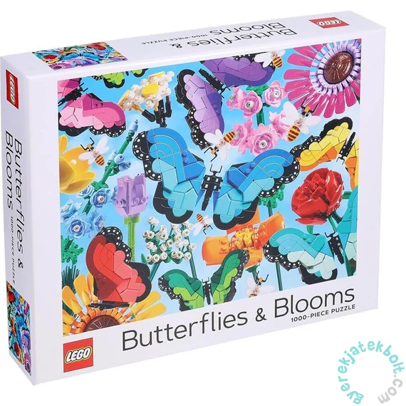 Chronicle Books 1000 db-os puzzle - LEGO Butterflies &amp; Blooms (33437)