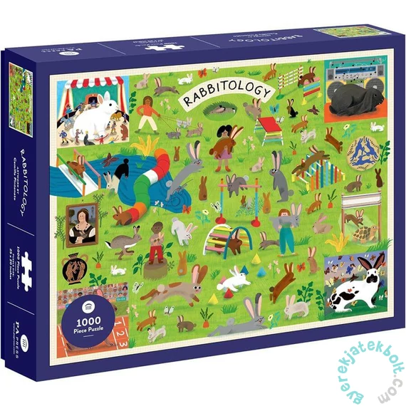 Galison 1000 db-os puzzle - Rabbitology (31662)