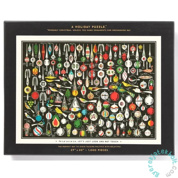 Galison 1000 db-os puzzle - Fa La La La La (71149)