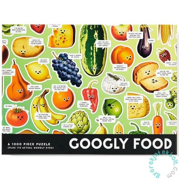 Galison 1000 db-os puzzle - Googly Food (86570)