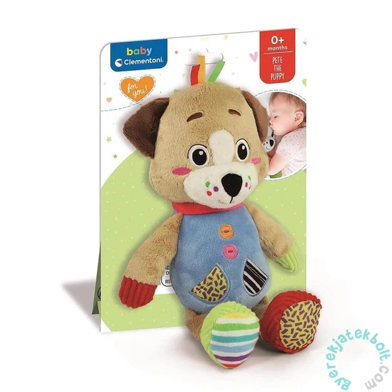 Clementoni Baby - Plüss kutya (17922)
