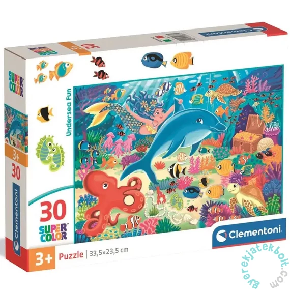 Clementoni 30 db-os puzzle - Vízalatti móka (20837)