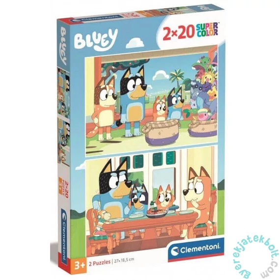 Clementoni 2 x 20 db-os puzzle - Bluey (24807)