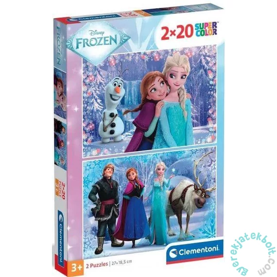Clementoni 2 x 20 db-os puzzle - Jégvarázs (24825)
