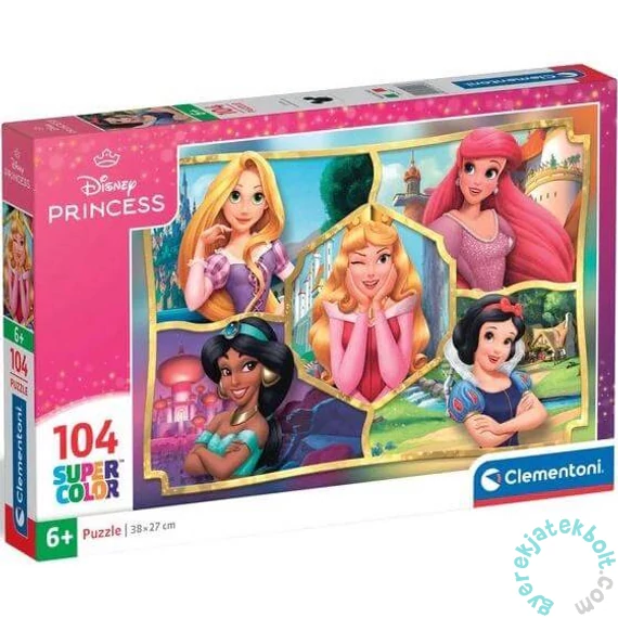 Clementoni 104 db-os puzzle - Disney Princess (25057)