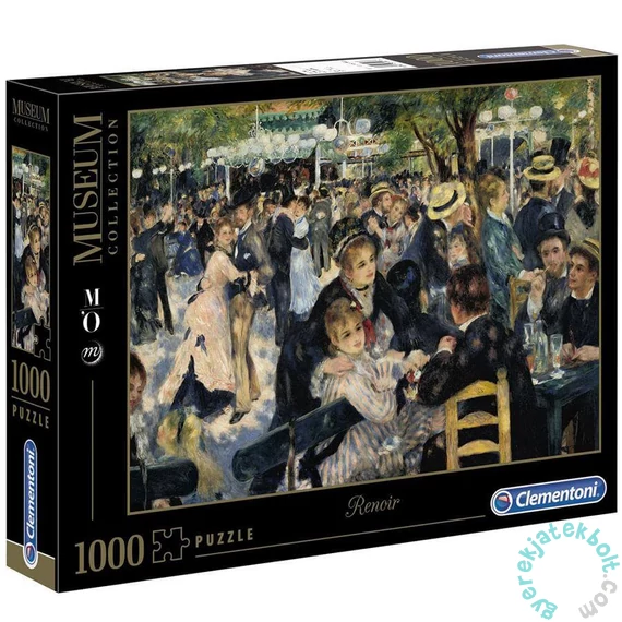 Clementoni 1000 db-os puzzle - Museum Collection - Auguste Renoir - Bál a Moulin de la Galette-ben (37091)