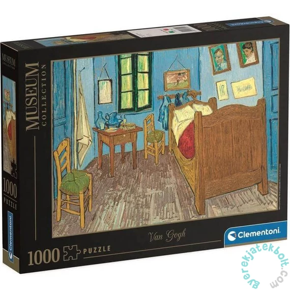 Clementoni 1000 db-os puzzle - Museum Collection - Van Gogh - Van Gogh szobája Arles-ban (37092)