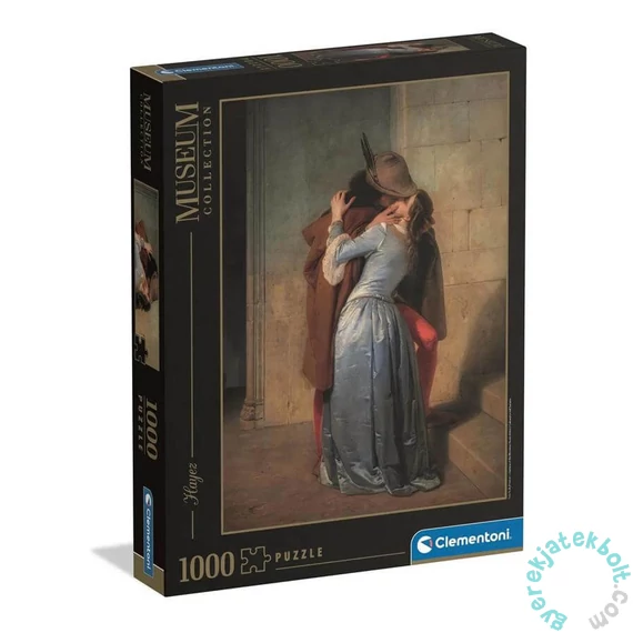 Clementoni 1000 db-os puzzle - Museum Collection - Francesco Hayez - A csók (39994)