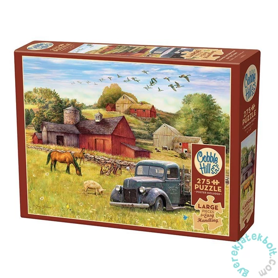 Cobble Hill 275 db-os puzzle - Summer Afternoon on the Farm (48013)