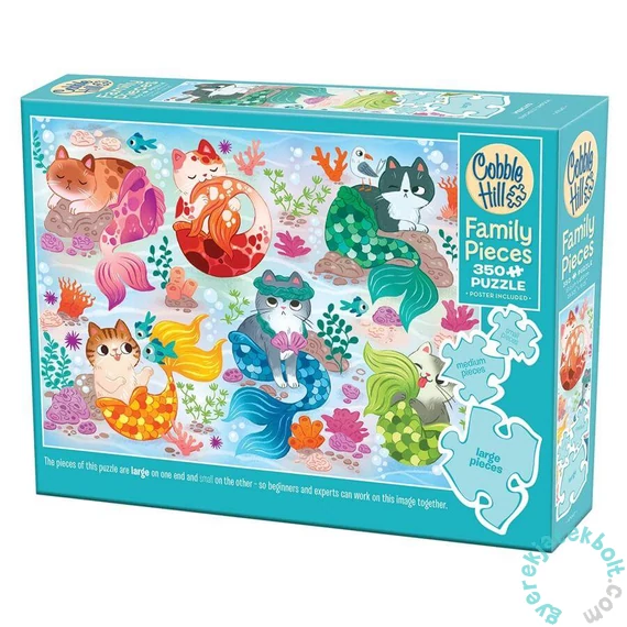 Cobble Hill 350 db-os Family puzzle - Mercats (47047)