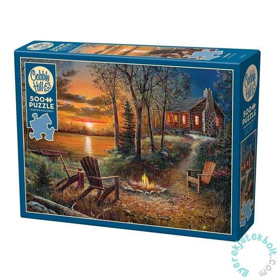 Cobble Hill 500 db-os puzzle - Fireside (45066)