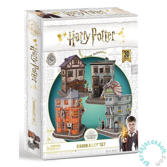 CubicFun 273 db-os 3D puzzle - Harry Potter- Abszol út (DS1009)