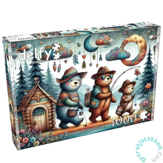 Delfy 1000 db-os puzzle - Boho expedition (DE-24004)
