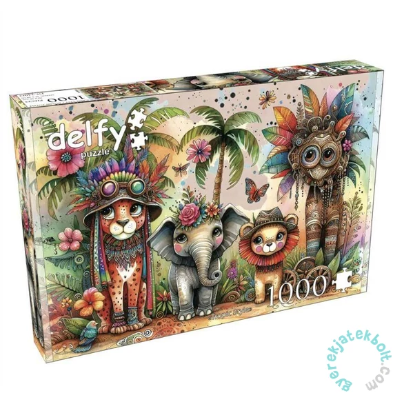 Delfy 1000 db-os puzzle - Tropic style (DE-24013)