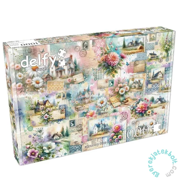 Delfy 1000 db-os puzzle - Country bliss letters (DE-24025)