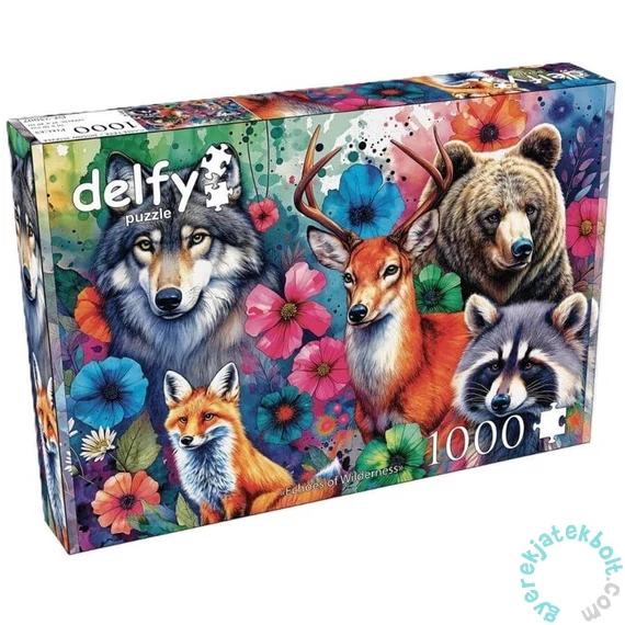 Delfy 1000 db-os puzzle - Echoes of wilderness (DE-25007)