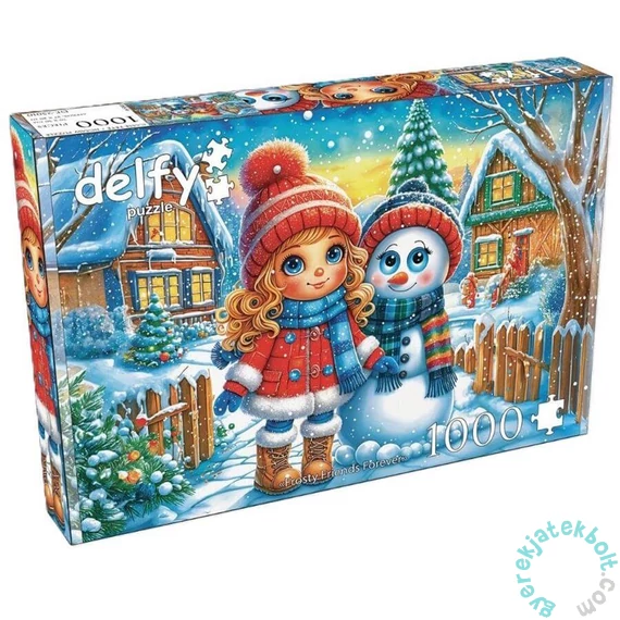 Delfy 1000 db-os puzzle - Frosty friends forever (DE-25010)