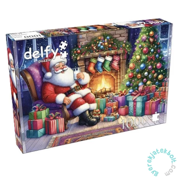 Delfy 1000 db-os puzzle - Ho-Ho-Holiday cheer (DE-25012)