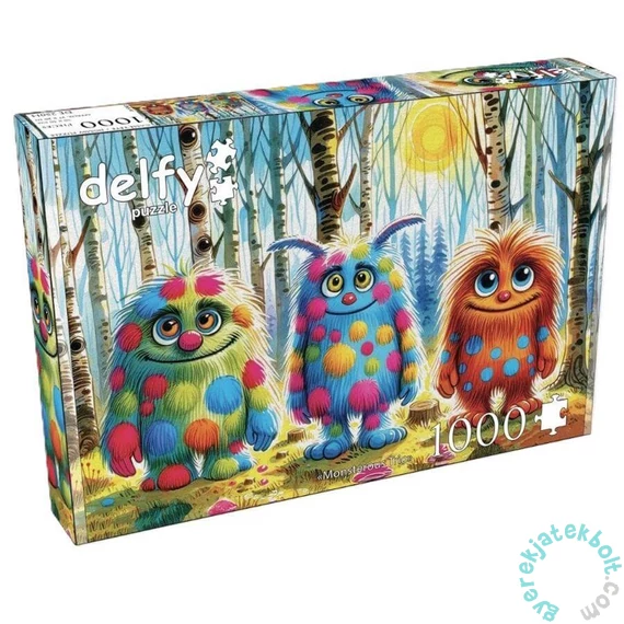 Delfy 1000 db-os puzzle - Monsterous trio (DE-25014)