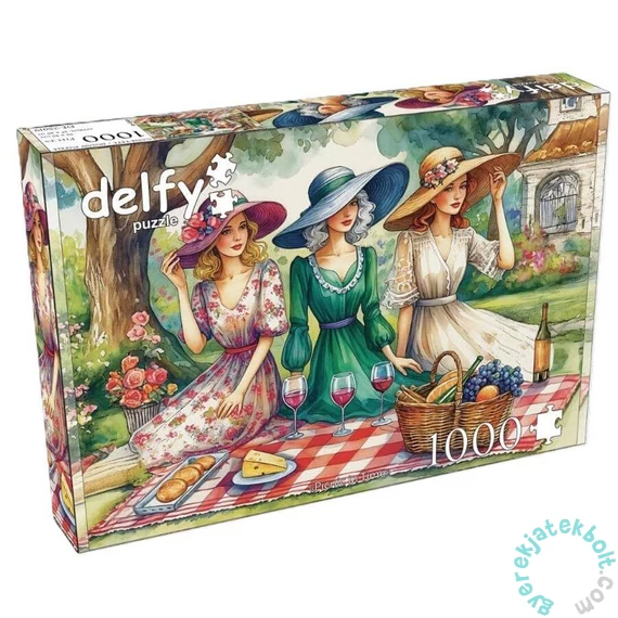 Delfy 1000 db-os puzzle - Picnic in time (DE-25019)