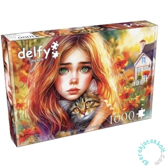 Delfy 1000 db-os puzzle - Silent feline comfort (DE-25023)
