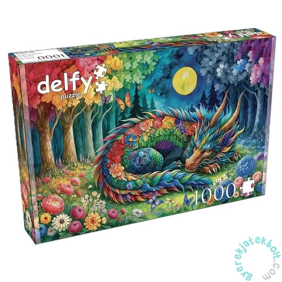 Delfy 1000 db-os puzzle - Moonlit dragon dreams (DE-25025)